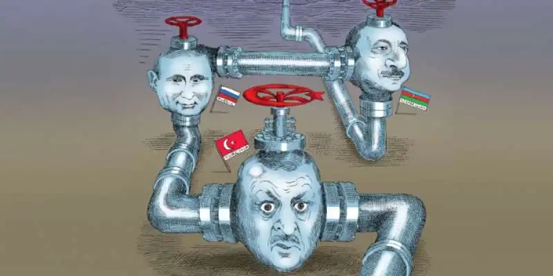 GASDOTTO TAP PUTIN ERDOGAN ALIYEV