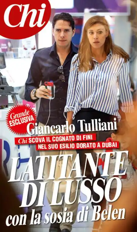 GIANCARLO TULLIANI A DUBAI DA CHI  