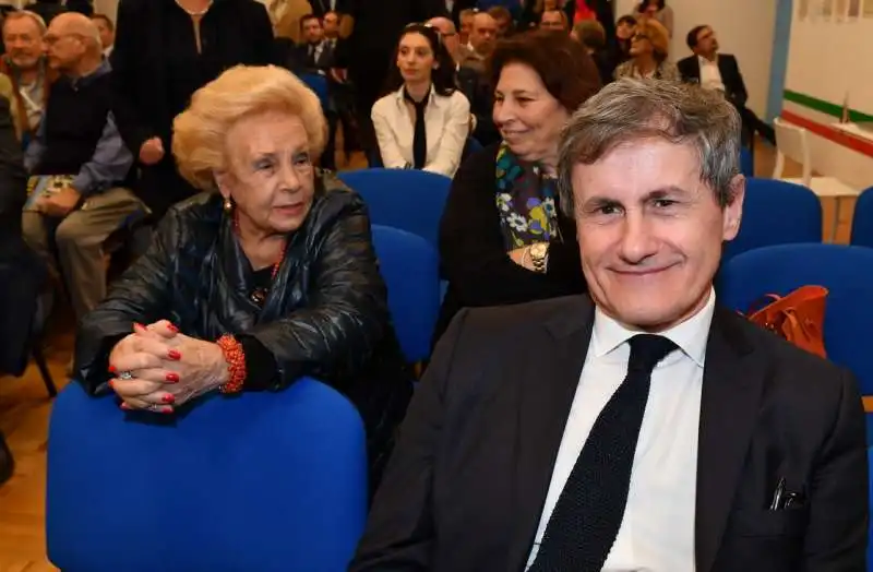 gianni alemanno donna assunta almirante e la figlia giuliana