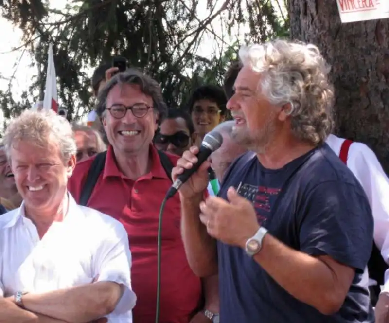 GIORGIO CREMASCHI E BEPPE GRILLO NO TAV