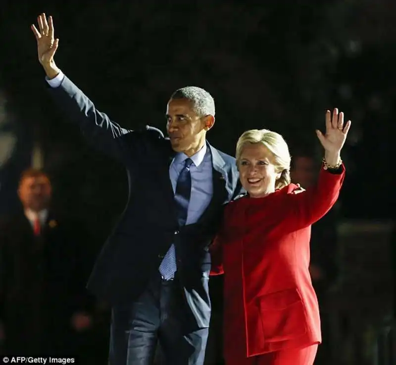 hillary e obama