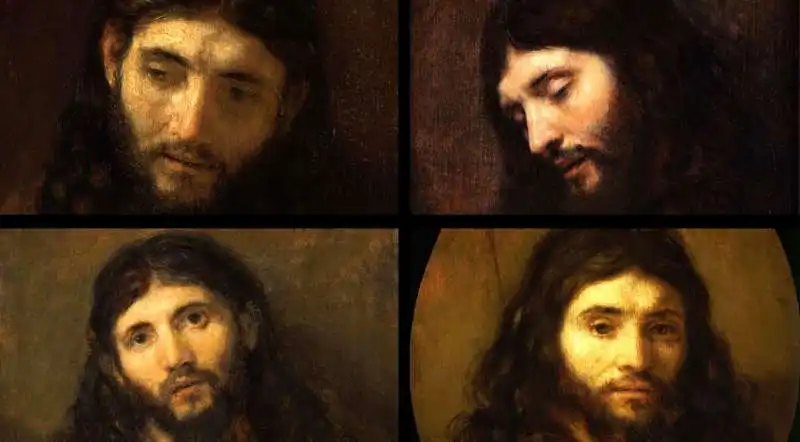 il volto di gesu secondo rembrandt