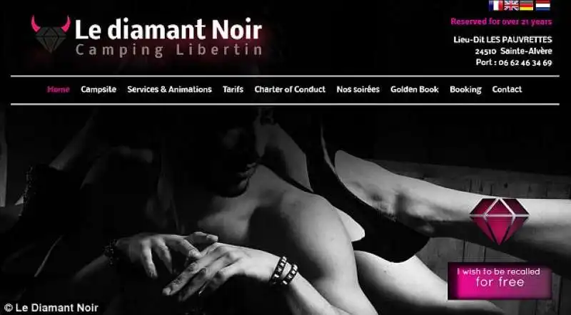 locandina le diamant noir