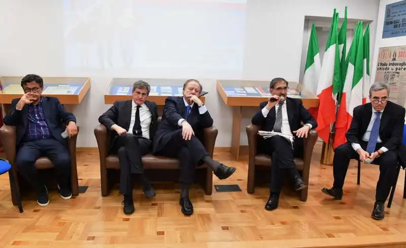 marcello veneziani  gianni alemanno  altero matteoli  ignazio la russa  maurizio gasparri