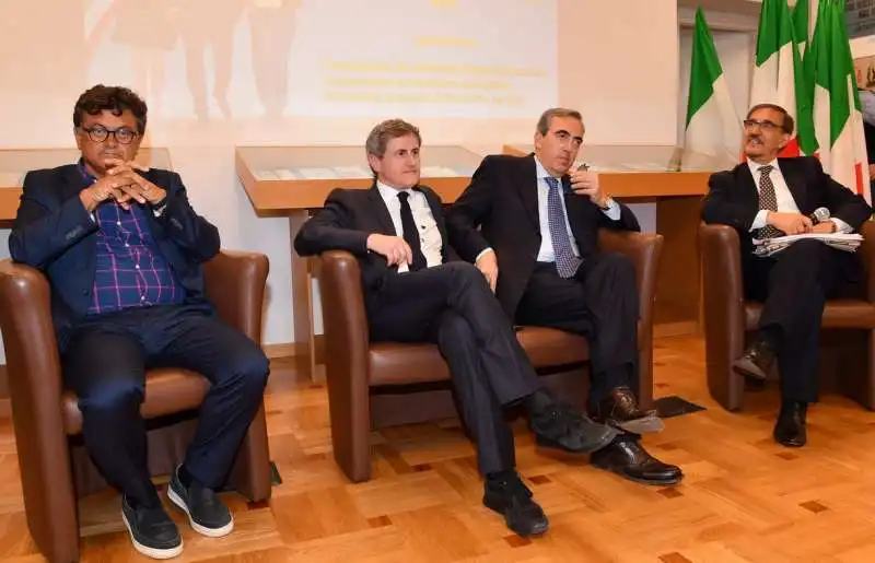 marcello veneziani gianni alemanno maurizio gasparri  ignazio la russa