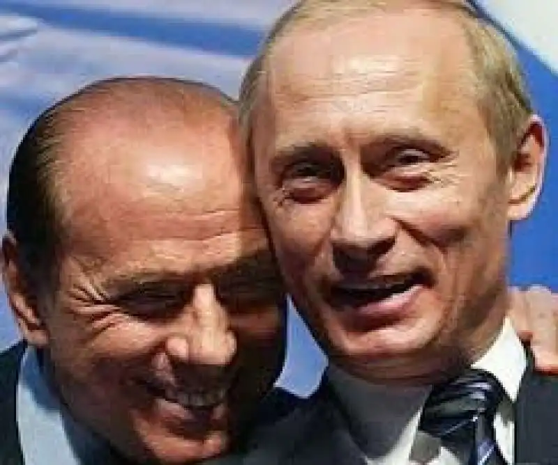 PUTIN BERLUSCONI