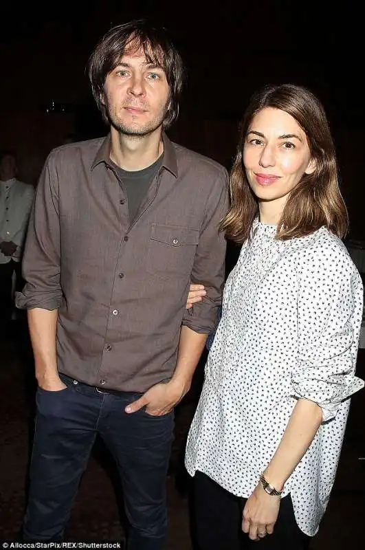 sofia coppola col marito thomas mars