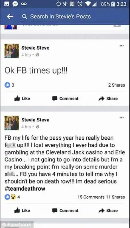 steve   stephens  omicida di facebook