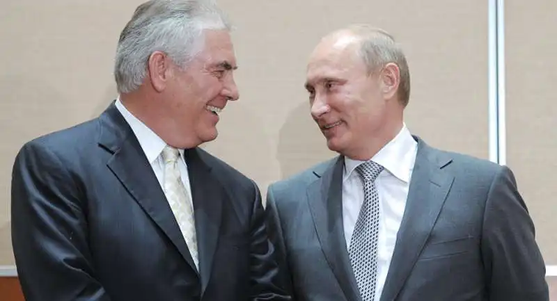 TILLERSON PUTIN