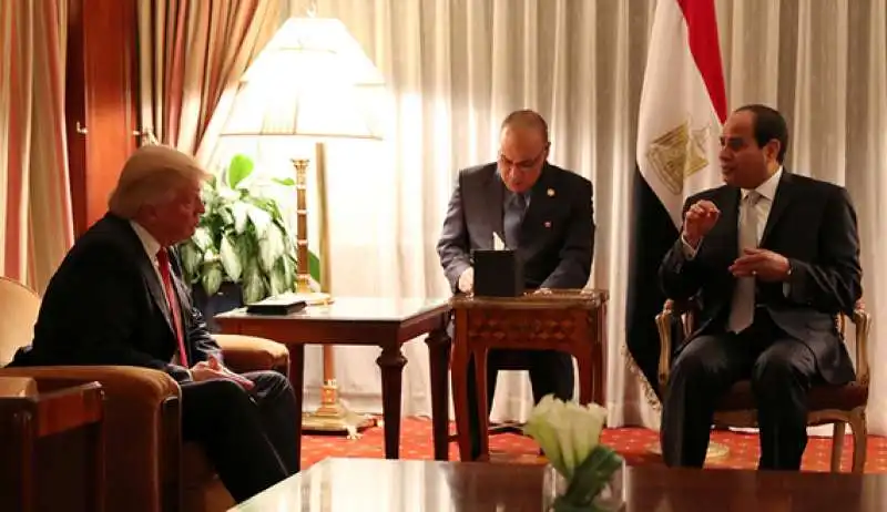 TRUMP E AL SISI    