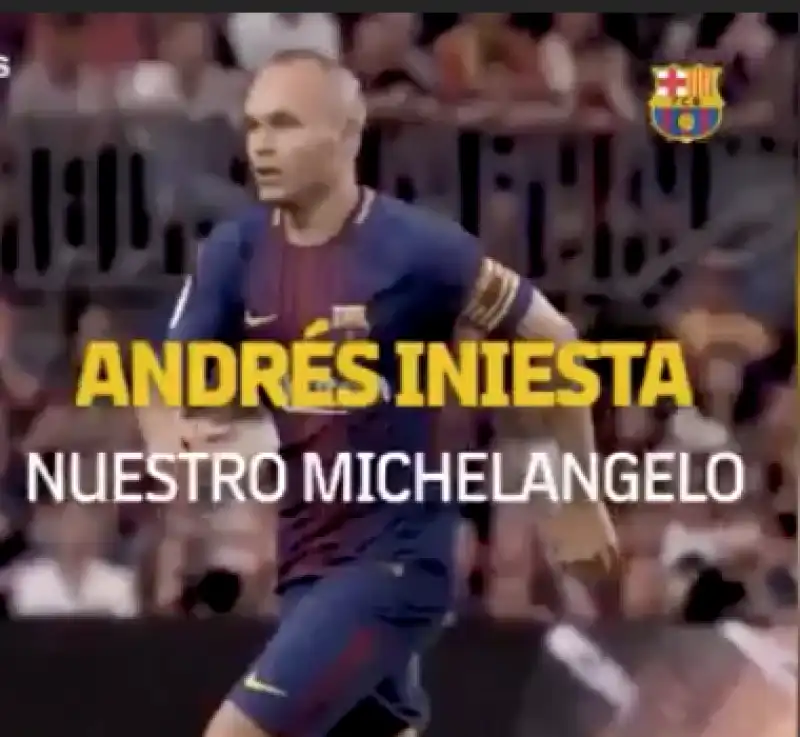 barcellona roma iniesta