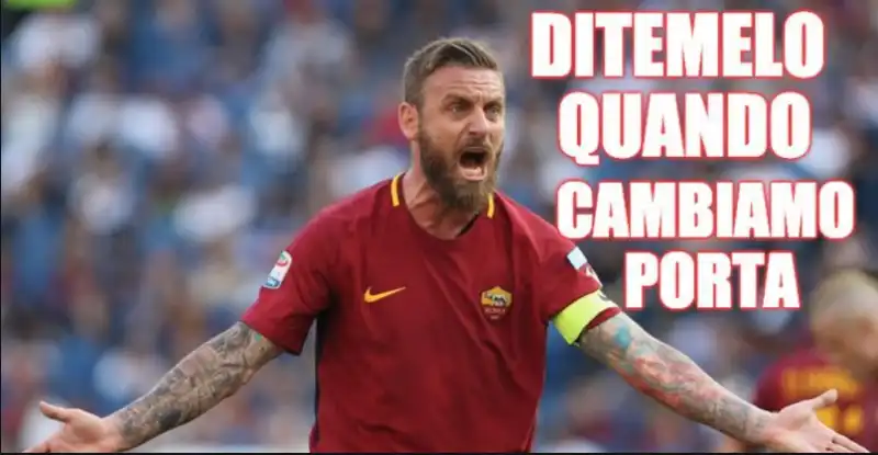 barcellona roma meme