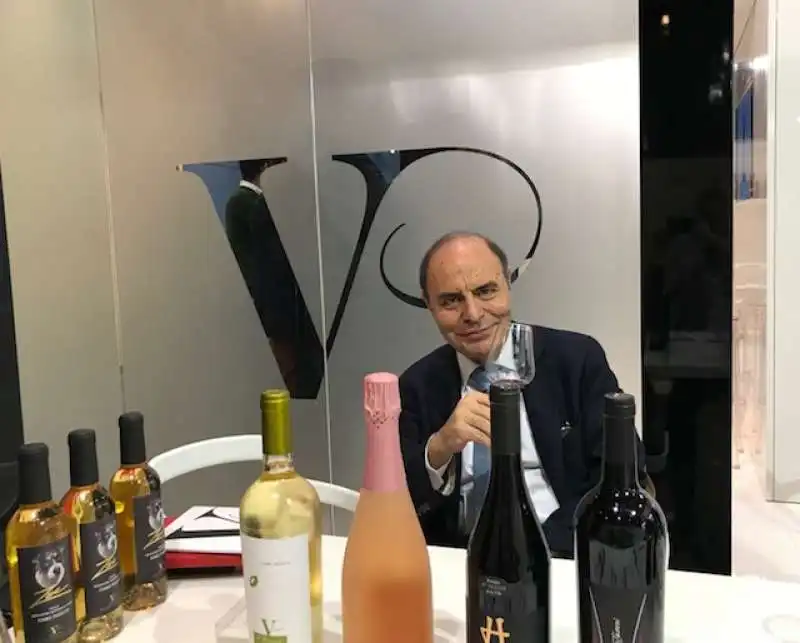 bruno vespa al vinitaly  