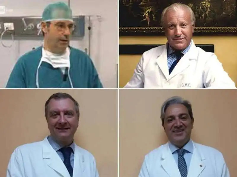 Tangenti negli ospedali a Milano - Carmine Cucciniello - Giorgio Maria Calori - Carlo Romano' - Lorenzo Drago 