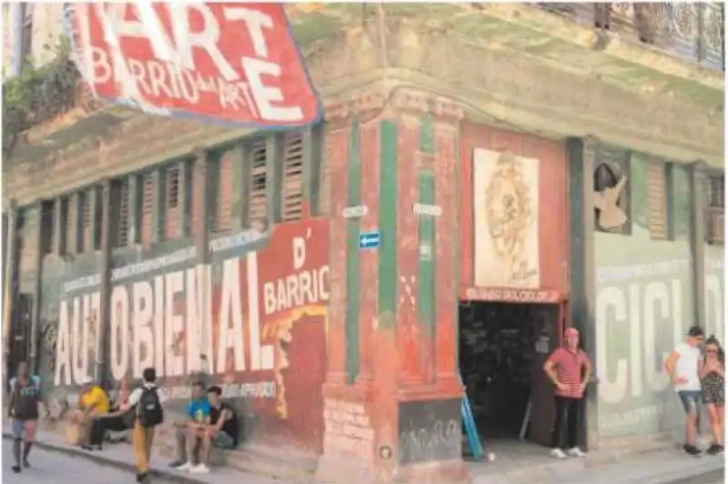 cuba barrio del arte l'avana