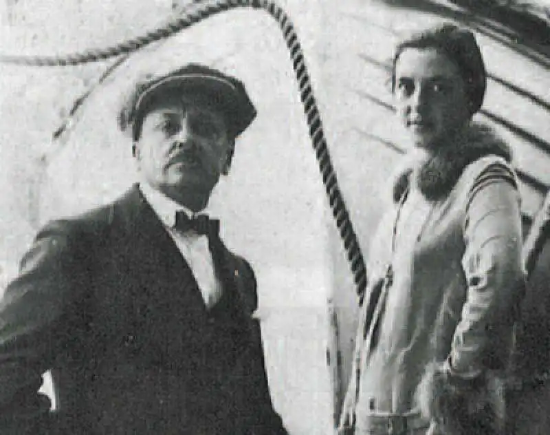 FILIPPO TOMMASO MARINETTI E BENEDETTA CAPPA