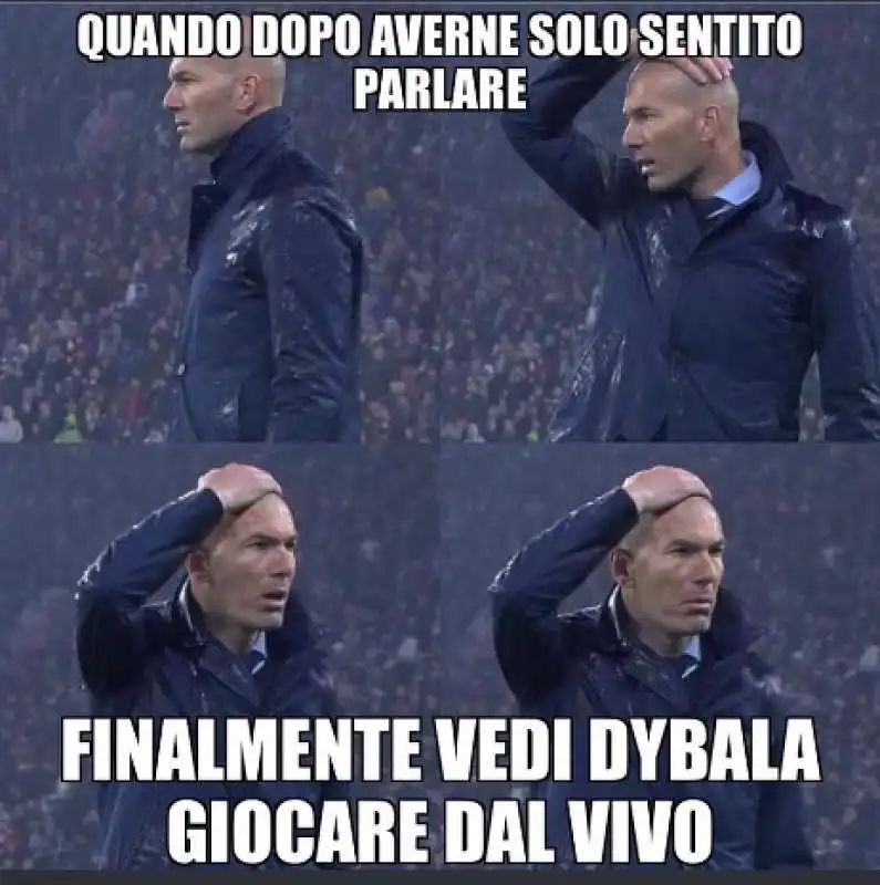 i meme dopo juventus real madrid    3