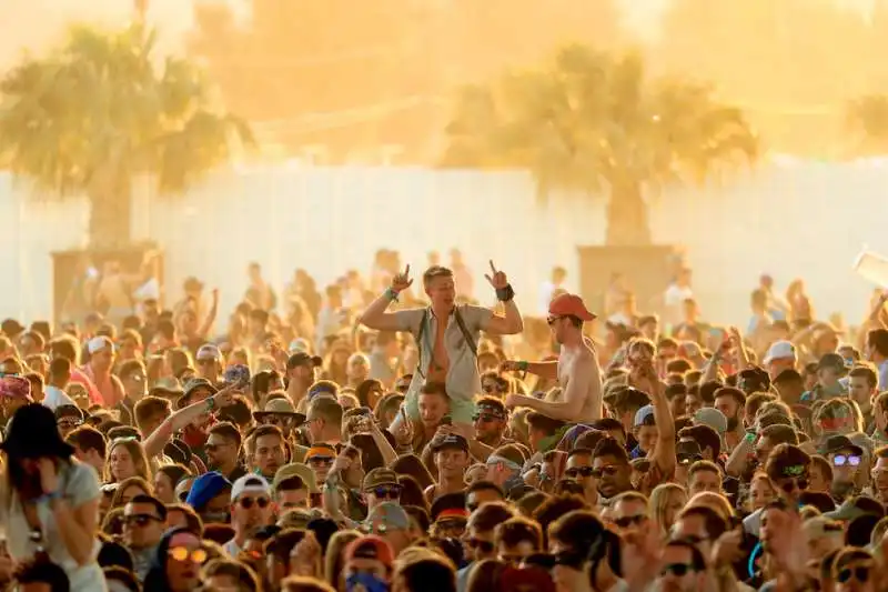 il pubblico del coachella