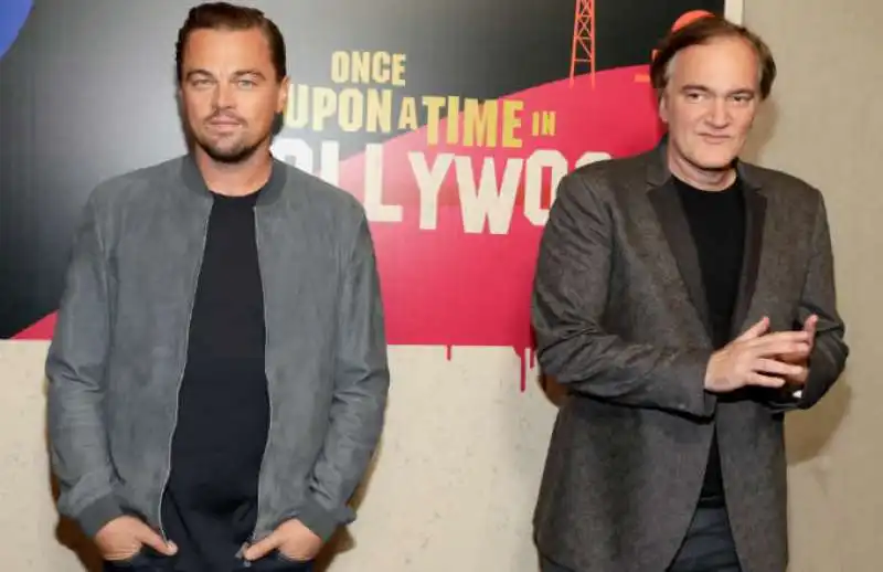 leonardo dicaprio quentin tarantino