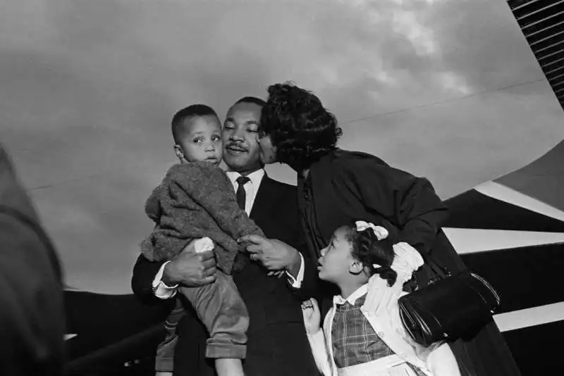 martin luther king famiglia