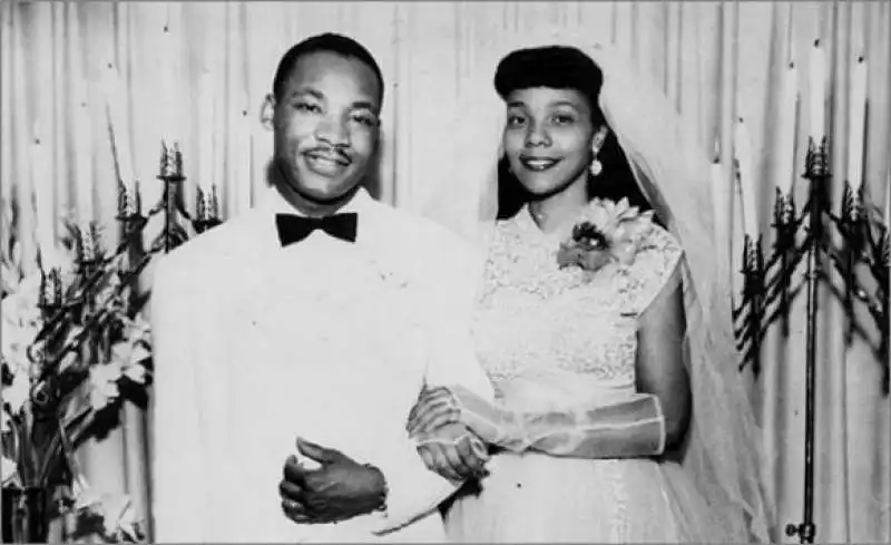 martin luther king matrimonio