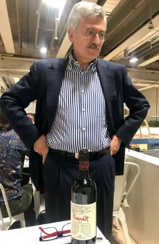 massimo dalema al vinitaly 