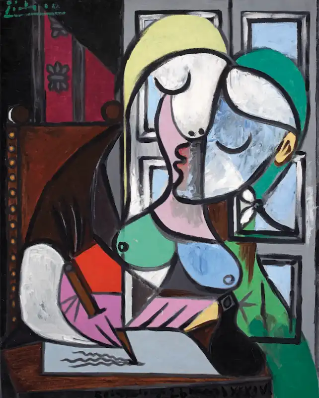 PICASSO - LA FEMME ECRIVANT