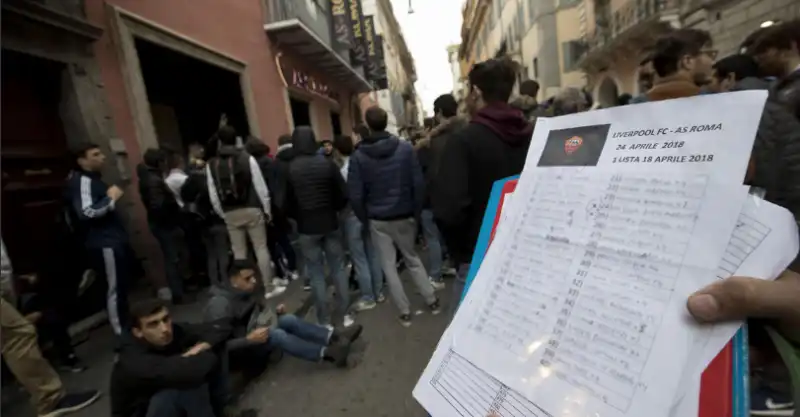 roma liverpool tifosi