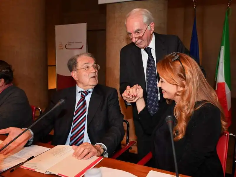 romano prodi  giuliano amato   monica maggioni