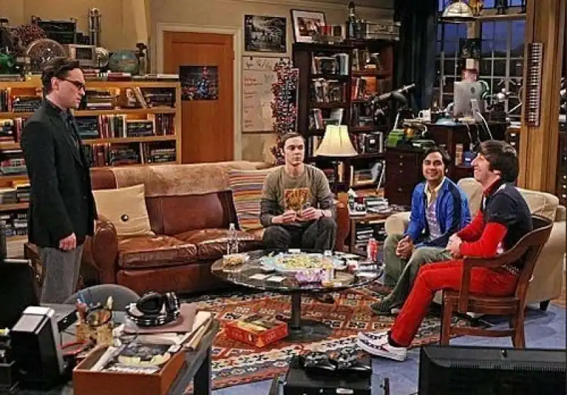 salotto big bang theory