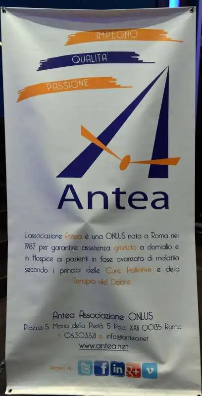 serata di beneficenza per antea