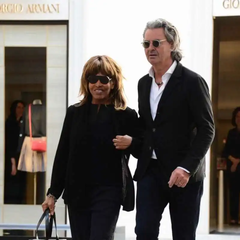 tina turner e il marito erwin bach