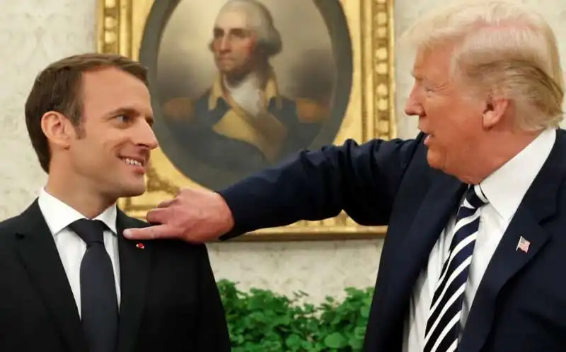 trump e macron 2