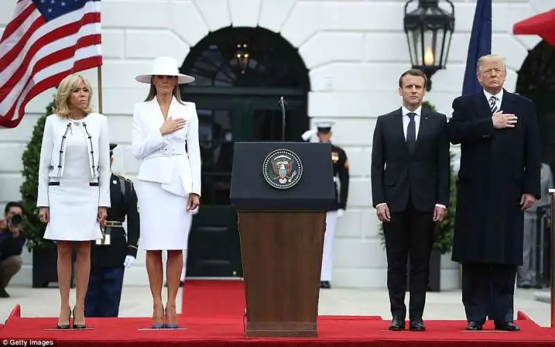 trump macron