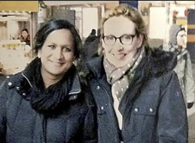 alice weidel con la compagna sarah bossard