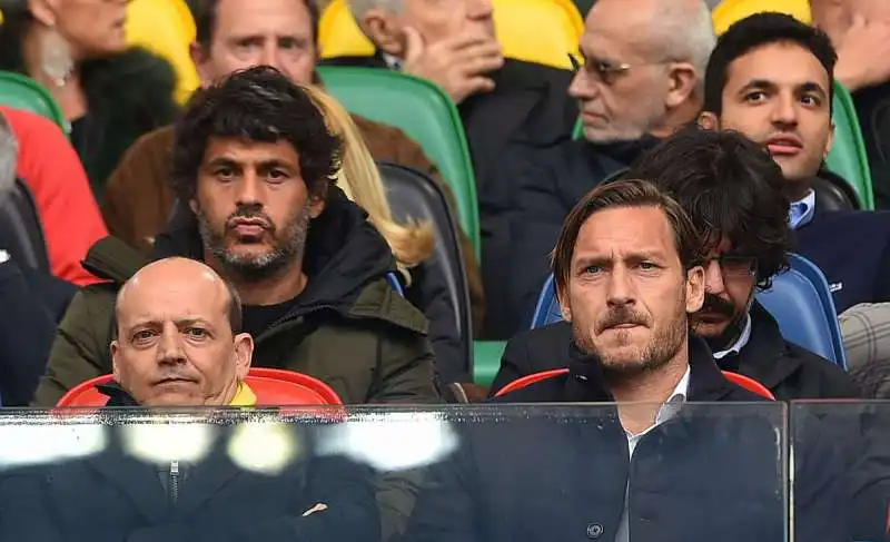 baldissoni e totti foto  mezzelani gmt