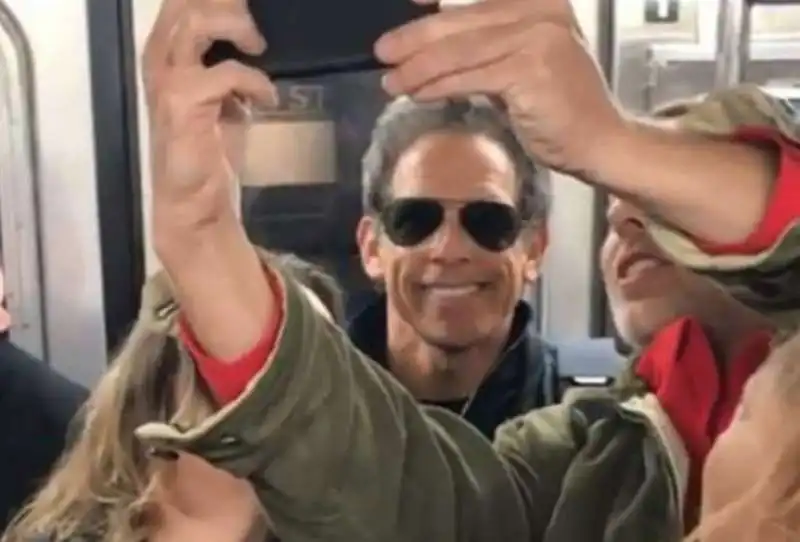 ben stiller in metropolitana 5