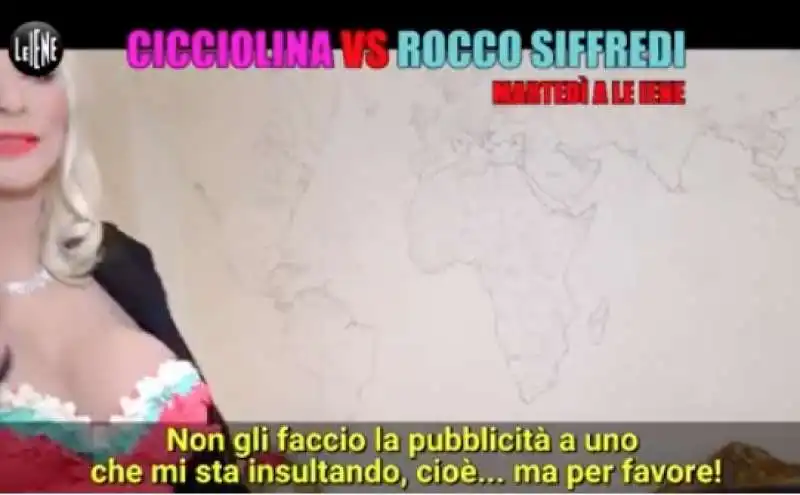 CICCIOLINA CONTRO ROCCO SIFFREDI