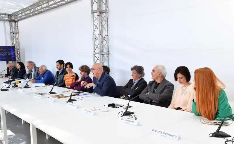 conferenza stampa per il concerto del 1 maggio foto di bacco