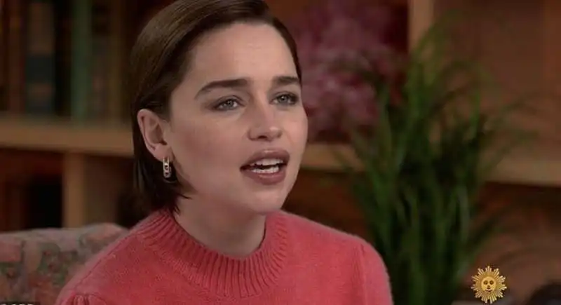 emilia clarke intervistata alla cbs