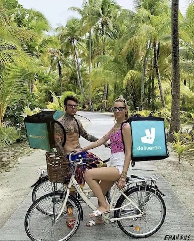 ferragnez deliveroo