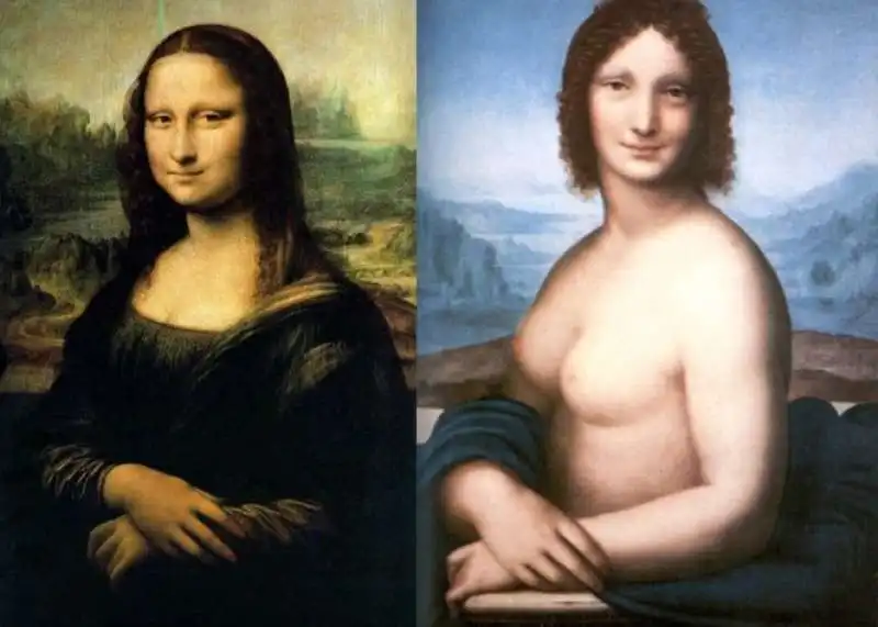 gioconda e gioconda nuda