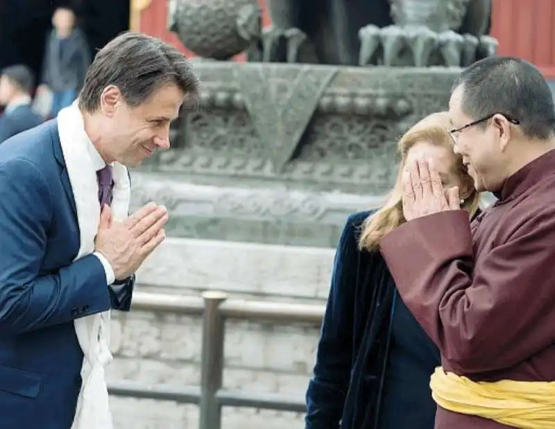 GIUSEPPE CONTE IN CINA