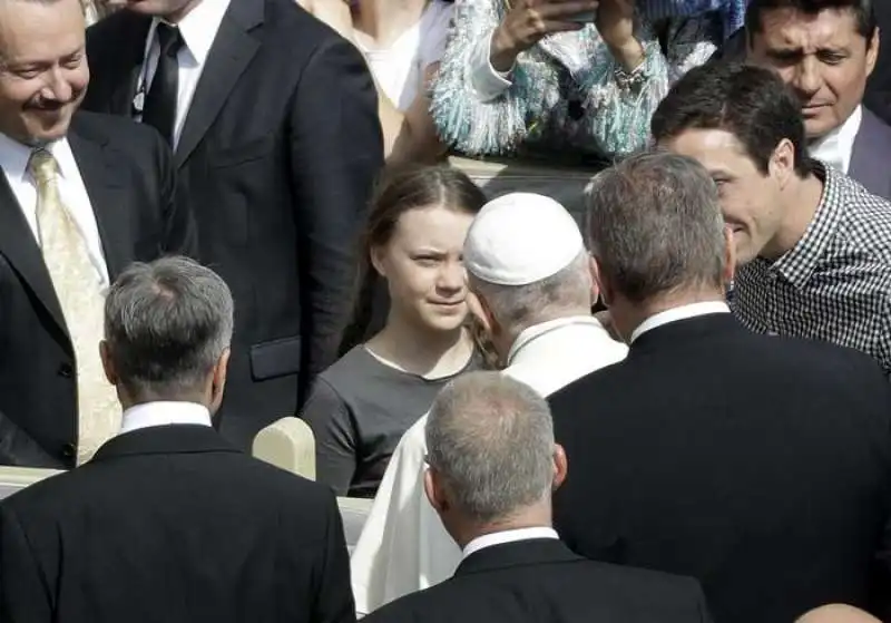 GRETA THUNBERG E IL PAPA