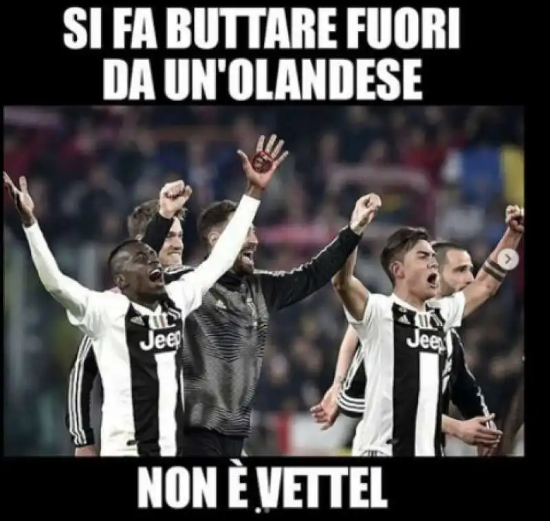 i meme dopo juventus ajax    36