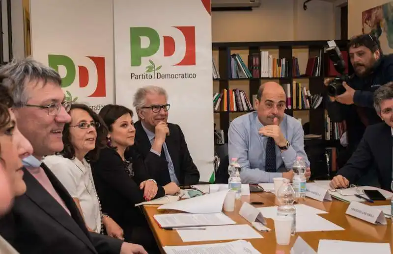 LANDINI ZINGARETTI PAOLA DE MICHELI