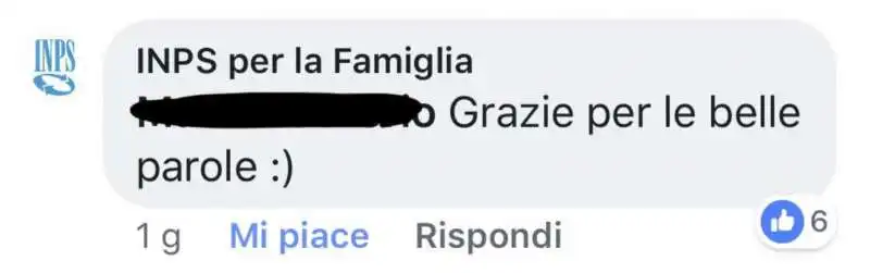 le risposte del social media manager di inps per la famiglia 2