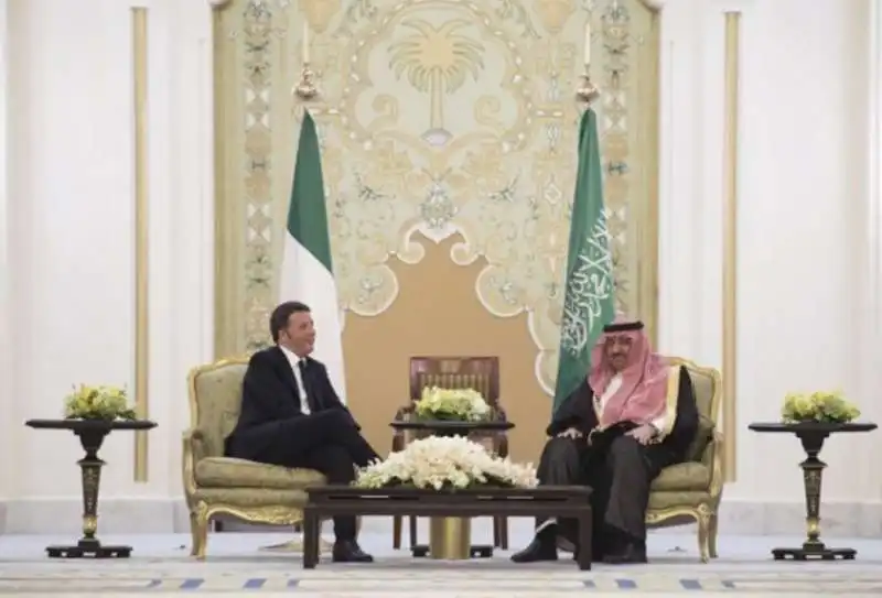 matteo renzi in arabia saudita 1