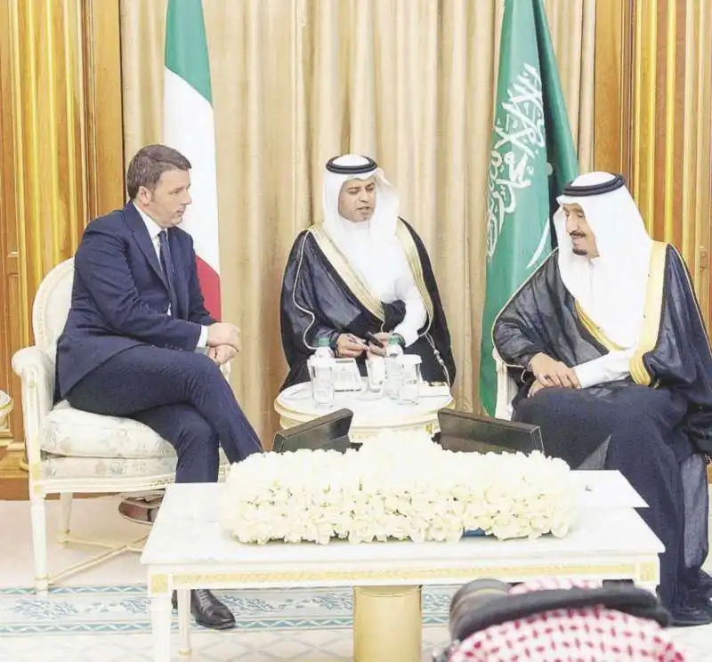 matteo renzi in arabia saudita 6