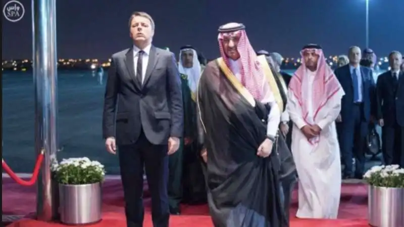 matteo renzi in arabia saudita 8